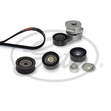SET CUREA TRANSMISIE CU CANELURI GATES K086PK1685 - Compatibil cu FORD