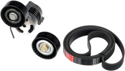 Set curea transmisie cu caneluri Gates K116PK1873