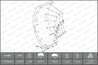 SET GARNITURI DE FRICTIUNE FRANA TAMBUR FERODO K17096.0-F3653 - Compatibil cu IVECO