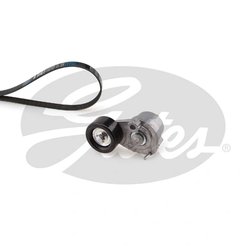 SET CUREA TRANSMISIE CU CANELURI GATES K276PK1555 - Compatibil cu CHEVROLET, OPEL, SAAB, VAUXHALL