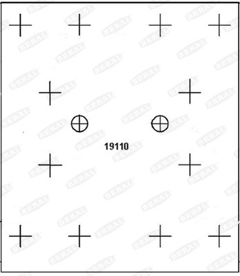 Set garnituri de frictiune frana tambur Beral KBL19109.9-163