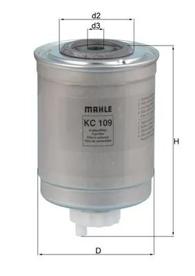 Filtru combustibil KNECHT KC 109