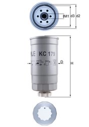 Filtru combustibil KNECHT KC 179