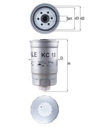 Filtru combustibil MAHLE KC 18