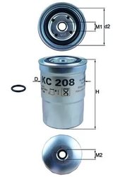 FILTRU COMBUSTIBIL KNECHT KC 208 - Compatibil cu MITSUBISHI
