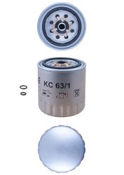 FILTRU COMBUSTIBIL MAHLE KC 63/1D - Compatibil cu AEBI, DAEWOO, MERCEDES-BENZ, MULTICAR, PUCH, SSANGYONG