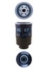 FILTRU COMBUSTIBIL MAHLE KC 67 - Compatibil cu BMC, CARBODIES, FORD, LDV, LTI, NISSAN
