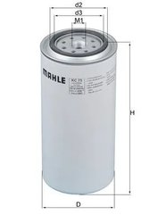 Filtru combustibil KNECHT KC 75
