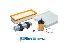 SET FILTRE PURFLUX KIT14 - Compatibil cu AUDI