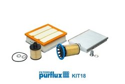 SET FILTRE PURFLUX KIT18 - Compatibil cu FIAT, JEEP