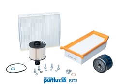 SET FILTRE PURFLUX KIT3 - Compatibil cu RENAULT