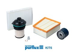 SET FILTRE PURFLUX KIT6 - Compatibil cu RENAULT