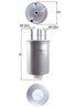 Filtru combustibil KNECHT KL 1026
