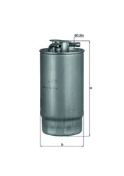 FILTRU COMBUSTIBIL KNECHT KL 160/1 - Compatibil cu ALPINA, BMW, LAND ROVER, OPEL