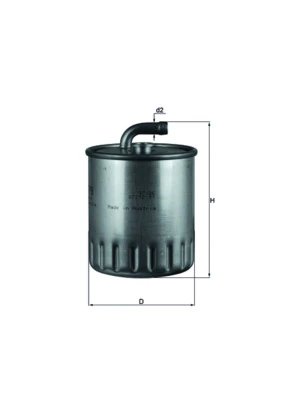 FILTRU COMBUSTIBIL KNECHT KL 179 - Compatibil cu MERCEDES-BENZ