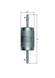 FILTRU COMBUSTIBIL KNECHT KL 181 - Compatibil cu FORD, FORD USA, JAGUAR, LINCOLN