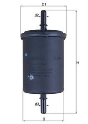 FILTRU COMBUSTIBIL MAHLE KL 248 - Compatibil cu CHERY, CITROEN, CITROEN (DF-PSA), DS, FIAT, GAZ, GEELY, IRAN KHODRO, LADA, LANCI