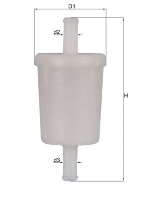 Filtru combustibil MAHLE KL 260 OF