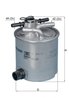 FILTRU COMBUSTIBIL MAHLE KL 404/16 - Compatibil cu DACIA, RENAULT, SUZUKI