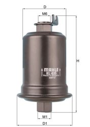 Filtru combustibil MAHLE KL 435