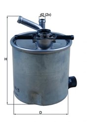 FILTRU COMBUSTIBIL KNECHT KL 440/35 - Compatibil cu NISSAN
