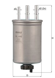 FILTRU COMBUSTIBIL KNECHT KL 446 - Compatibil cu FORD, HYUNDAI, JAGUAR, KIA, SSANGYONG, TATA
