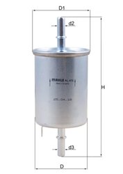 Filtru combustibil MAHLE KL 470