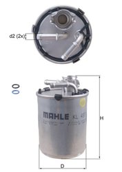 Filtru combustibil KNECHT KL 497D
