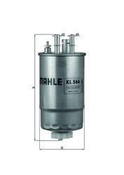 FILTRU COMBUSTIBIL KNECHT KL 566 - Compatibil cu FIAT, FORD