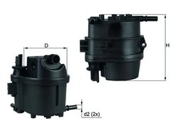FILTRU COMBUSTIBIL KNECHT KL 779 - Compatibil cu CITROEN, FORD, MAZDA, PEUGEOT, TOYOTA