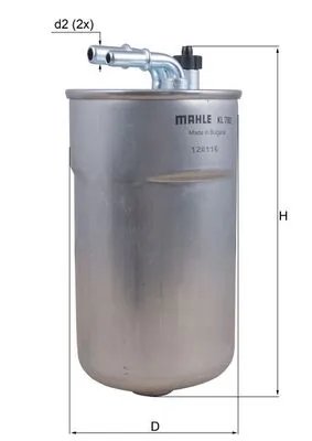 Filtru combustibil KNECHT KL 792