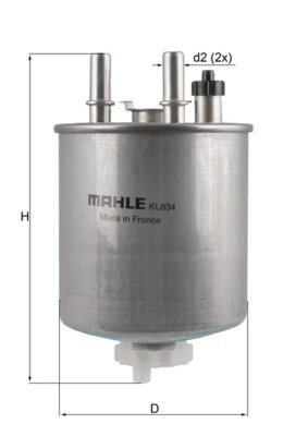 Filtru combustibil MAHLE KL 834