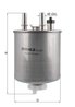Filtru combustibil MAHLE KL 834