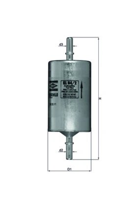FILTRU COMBUSTIBIL KNECHT KL 84/2 - Compatibil cu MERCEDES-BENZ