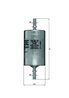 FILTRU COMBUSTIBIL KNECHT KL 84/2 - Compatibil cu MERCEDES-BENZ