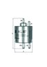 FILTRU COMBUSTIBIL KNECHT KL 87 - Compatibil cu MERCEDES-BENZ