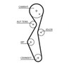SET DISTRIBUTIE CUREA SI POMPA APA GATES KP15672XS - Compatibil cu CITROEN, DS, FIAT, FORD, PEUGEOT, TOYOTA