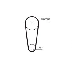 SET DISTRIBUTIE CUREA SI POMPA APA GATES KP15682XS-1 - Compatibil cu AUDI, SEAT, SKODA, VW
