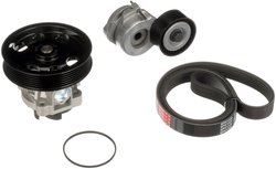 Pompa apa + Set curea transmisie cu caneluri Gates KP16PK132
