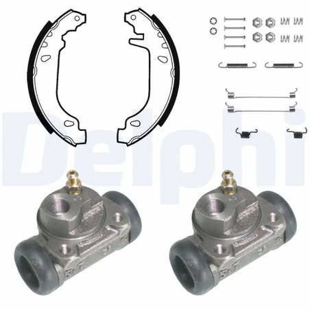 SET SABOTI FRANA DELPHI KP827 - Compatibil cu RENAULT