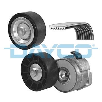 SET CUREA TRANSMISIE CU CANELURI DAYCO KPV070 - Compatibil cu FIAT, IVECO
