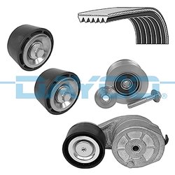 Set curea transmisie cu caneluri Dayco KPV113HD