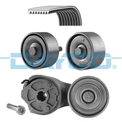 Set curea transmisie cu caneluri Dayco KPV126HD