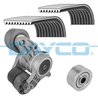 SET CUREA TRANSMISIE CU CANELURI DAYCO KPV207HD - Compatibil cu MERCEDES-BENZ