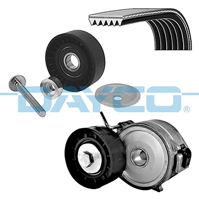 Set curea transmisie cu caneluri Dayco KPV397