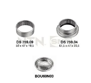Bucsa suspensie SNR KS559.02
