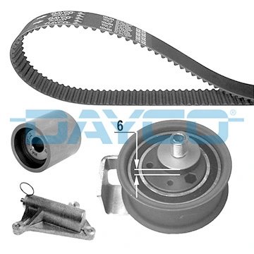 SET DISTRIBUTIE CUREA DAYCO KTB405 - Compatibil cu AUDI, CUPRA, MAN, VW