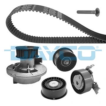 Set distributie curea si pompa apa Dayco KTBWP3612