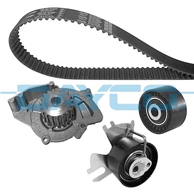 SET DISTRIBUTIE CUREA SI POMPA APA DAYCO KTBWP4550 - Compatibil cu CITROEN, FIAT, FORD, LANCIA, PEUGEOT, VOLVO