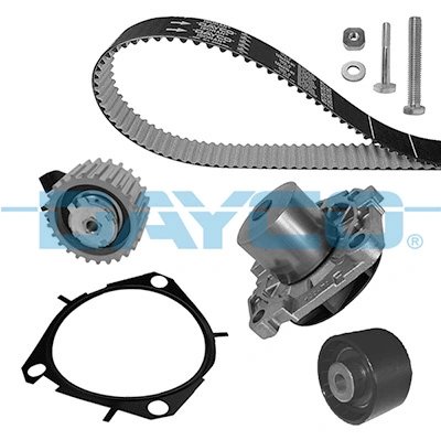 Set distributie curea si pompa apa Dayco KTBWP8470